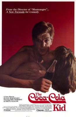 the movie poster: The Coca-Cola Kid (1985)