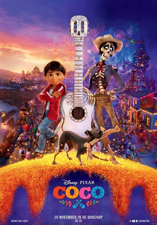 1000 piece jigsaw puzzle for the movie poster: Coco (2017) ver14