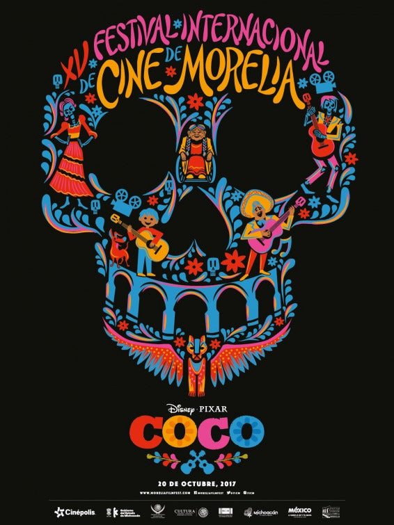 1000 piece jigsaw puzzle for the movie poster: Coco (2017) ver3
