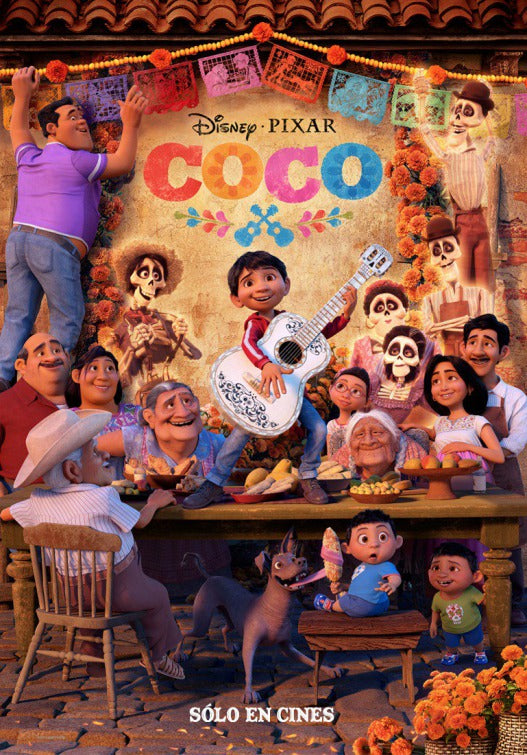 1000 piece jigsaw puzzle for the movie poster: Coco (2017) ver5