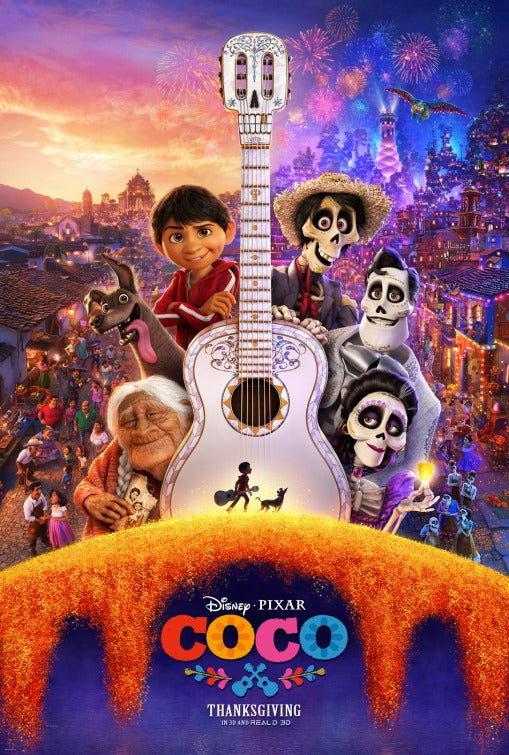 1000 piece jigsaw puzzle for the movie poster: Coco (2017) ver6