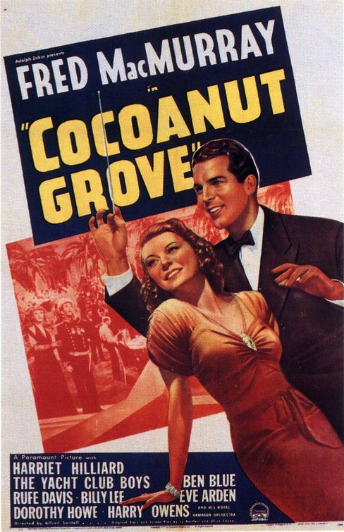 the movie poster: Cocoanut Grove (1938)