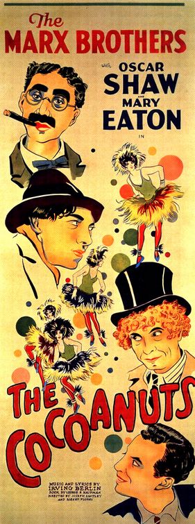 the movie poster: Cocoanuts (1929) ver2