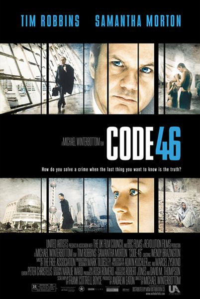 the movie poster: Code 46 (2004) ver1