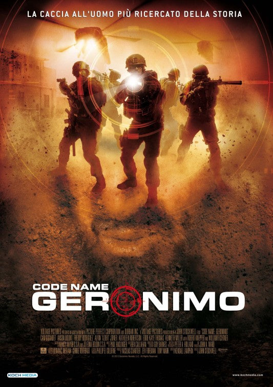 1000 piece jigsaw puzzle for the movie poster: Code Name: Geronimo (2012) ver2