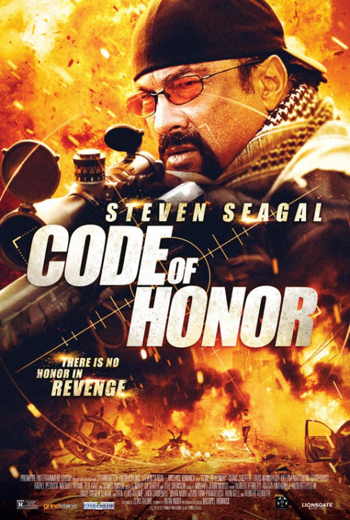 1000 piece jigsaw puzzle for the movie poster: Code of Honor (2016)
