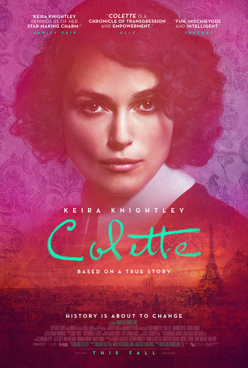 1000 piece jigsaw puzzle for the movie poster: Colette (2018)