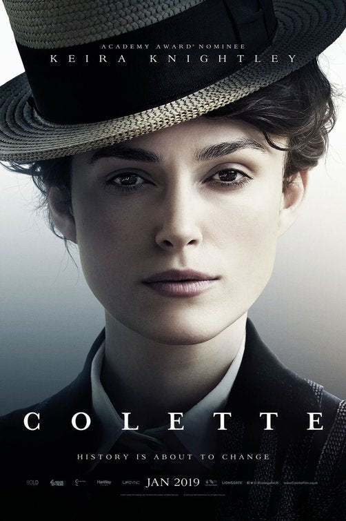 1000 piece jigsaw puzzle for the movie poster: Colette (2018) ver2