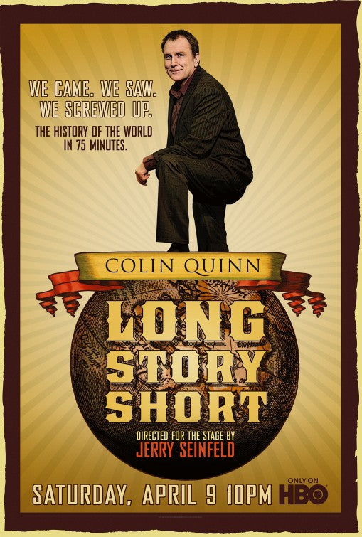 1000 piece jigsaw puzzle for tv poster: Colin Quinn Long Story Short