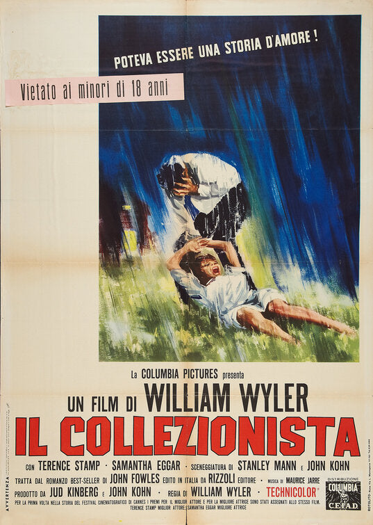 1000 piece jigsaw puzzle for the movie poster: The Collector (1965) ver5