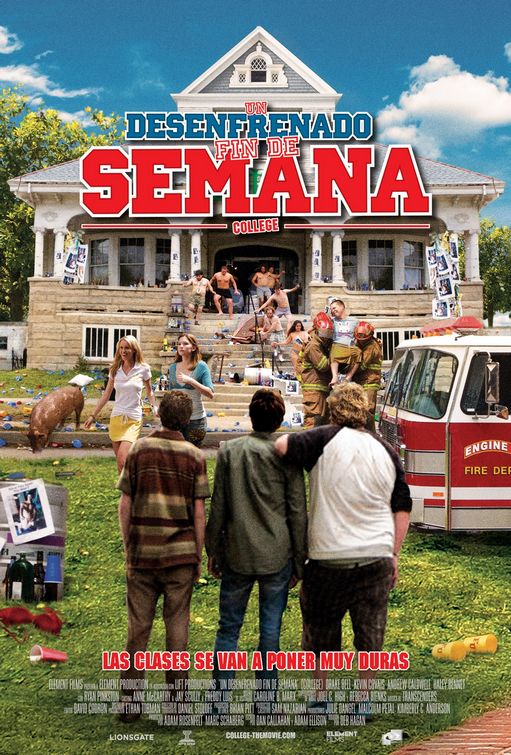 1000 piece jigsaw puzzle for the movie poster: College (2008) ver3