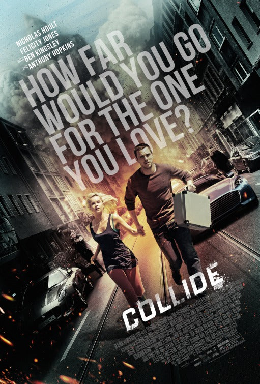 1000 piece jigsaw puzzle for the movie poster: Collide (2016)