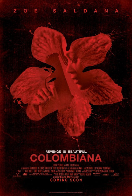 1000 piece jigsaw puzzle for the movie poster: Colombiana (2011) ver2