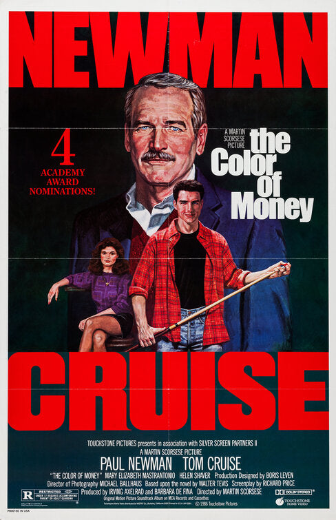 1000 piece jigsaw puzzle for the movie poster: The Color of Money (1986) ver2