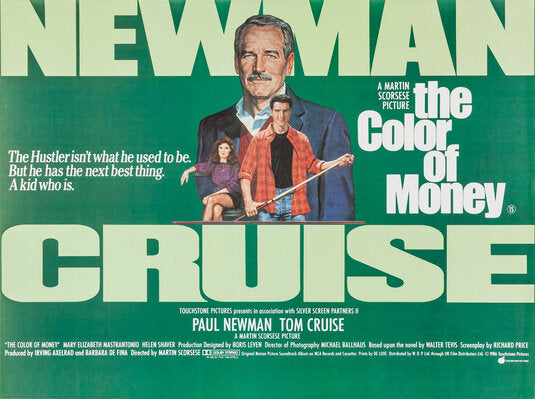 1000 piece jigsaw puzzle for the movie poster: The Color of Money (1986) ver3
