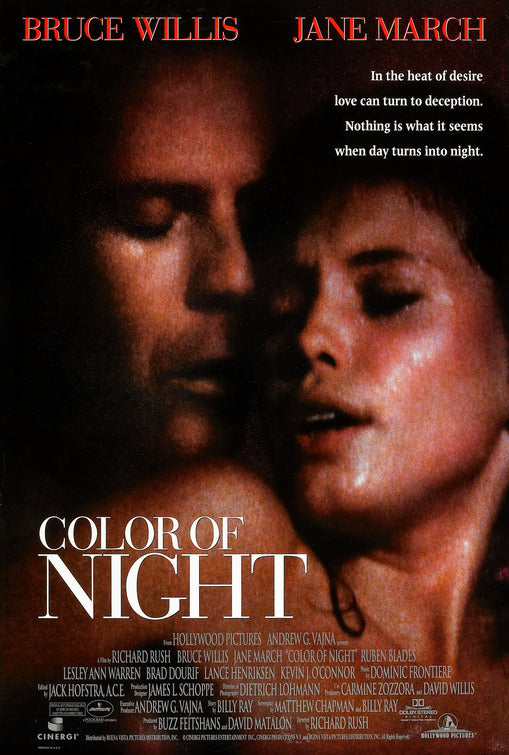 the movie poster: Color Of Night (1994)