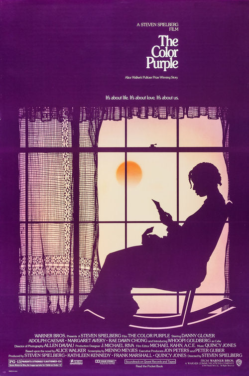 the movie poster: The Color Purple (1985) ver1