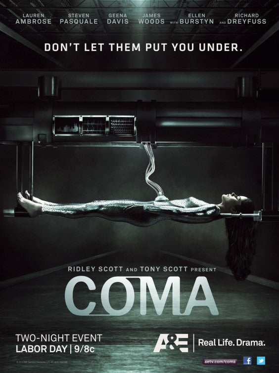 1000 piece jigsaw puzzle for tv poster: Coma