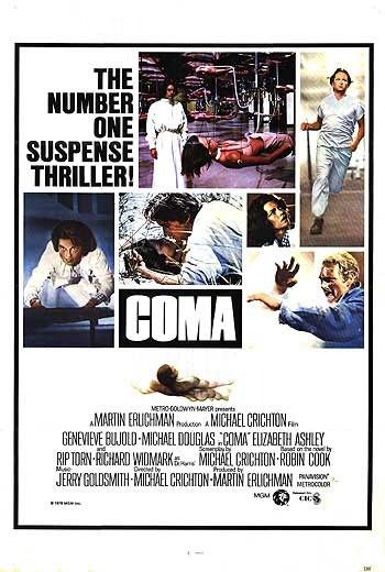 the movie poster: Coma (1978) ver2