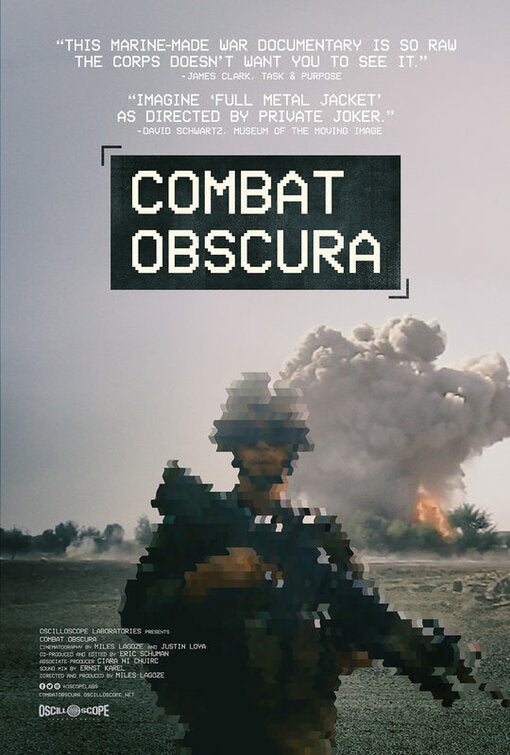 1000 piece jigsaw puzzle for the movie poster: Combat Obscura (2019)
