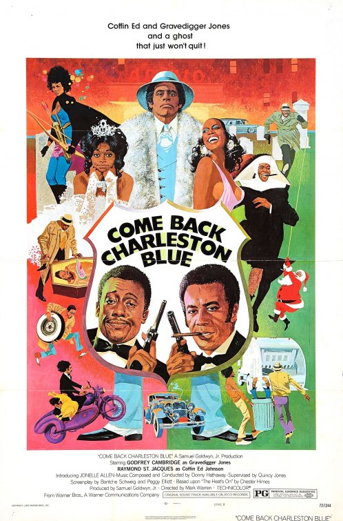 1000 piece jigsaw puzzle for the movie poster: Come Back, Charleston Blue (1972) ver2