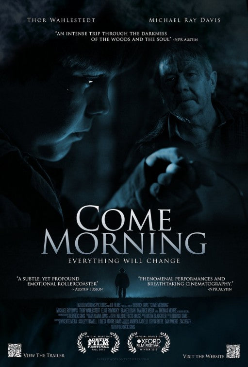 1000 piece jigsaw puzzle for the movie poster: Come Morning (2013)