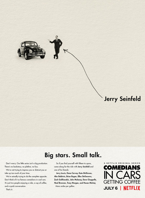 1000 piece jigsaw puzzle for tv poster: Comedians in Cars Getting Coffee