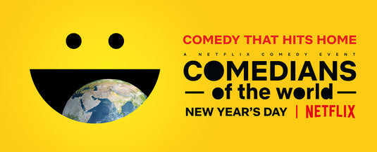 1000 piece jigsaw puzzle for tv poster: Comedians of the World, ver2