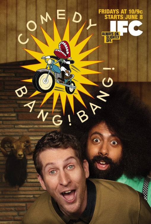 1000 piece jigsaw puzzle for tv poster: Comedy Bang! Bang!