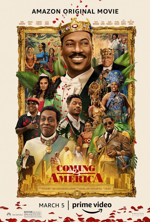 1000 piece jigsaw puzzle for the movie poster: Coming 2 America (2021) ver2