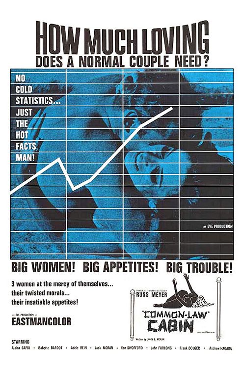 the movie poster: Common Law Cabin (1967)