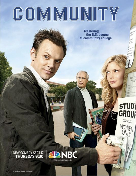 1000 piece jigsaw puzzle for tv poster: Community