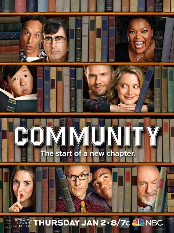 1000 piece jigsaw puzzle for tv poster: Community, ver3