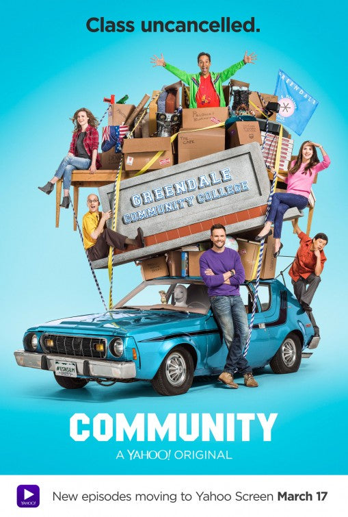 1000 piece jigsaw puzzle for tv poster: Community, ver4