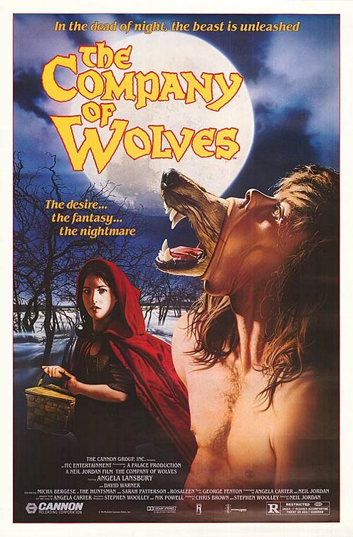 the movie poster: The Company of Wolves (1985)