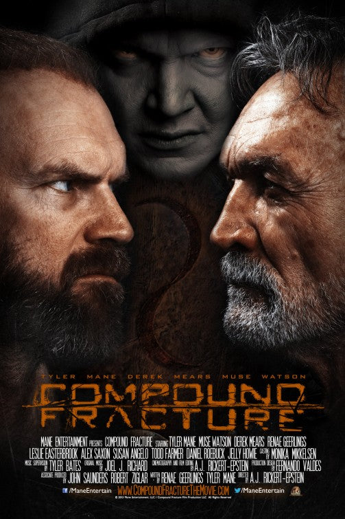 1000 piece jigsaw puzzle for the movie poster: Compound Fracture (2013)