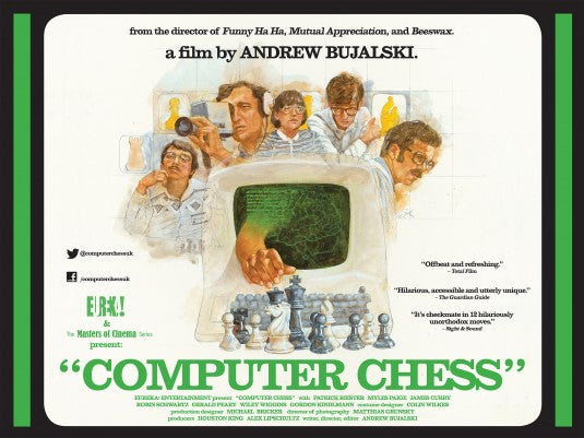 1000 piece jigsaw puzzle for the movie poster: Computer Chess (2013) ver3