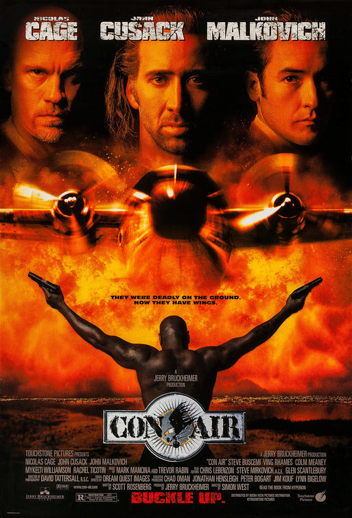 the movie poster: Con Air (1997) ver2