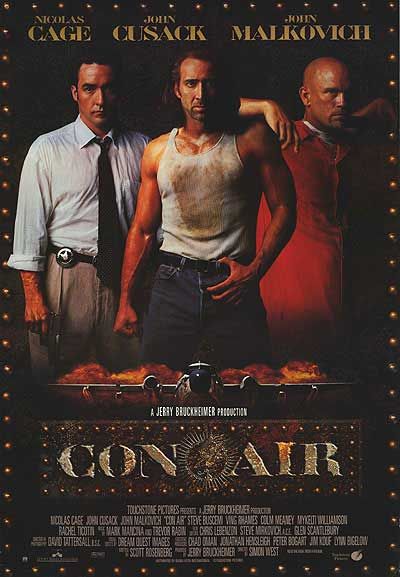 the movie poster: Con Air (1997) ver3