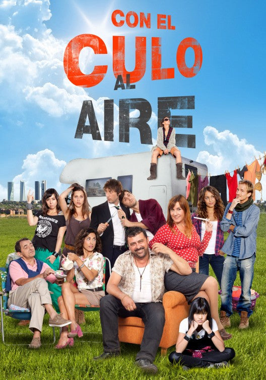 1000 piece jigsaw puzzle for tv poster: Con el culo al aire, ver5