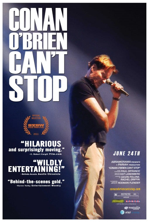 1000 piece jigsaw puzzle for the movie poster: Conan O'Brien Can't Stop (2011)