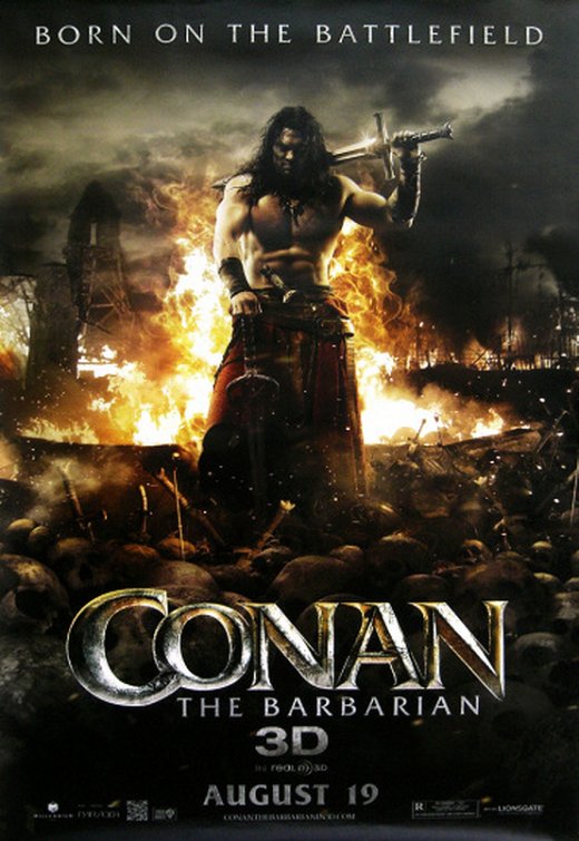 1000 piece jigsaw puzzle for the movie poster: Conan the Barbarian (2011) ver9