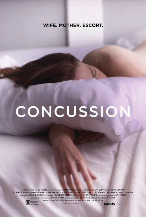 1000 piece jigsaw puzzle for the movie poster: Concussion (2013)