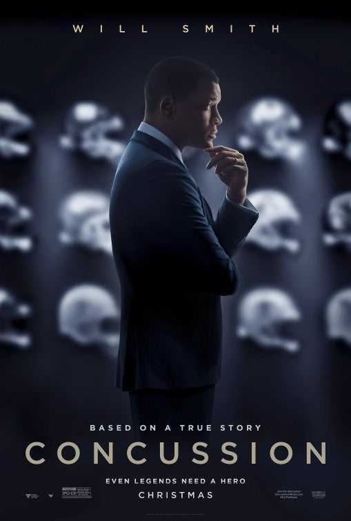 1000 piece jigsaw puzzle for the movie poster: Concussion (2015)
