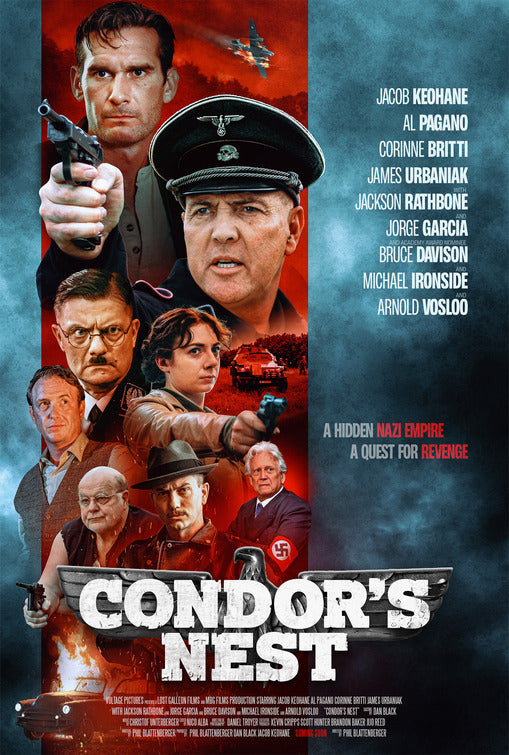 1000 piece jigsaw puzzle for the movie poster: Condor's Nest (2023)