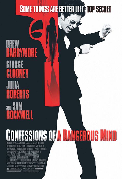 the movie poster: Confessions of a Dangerous Mind (2002)