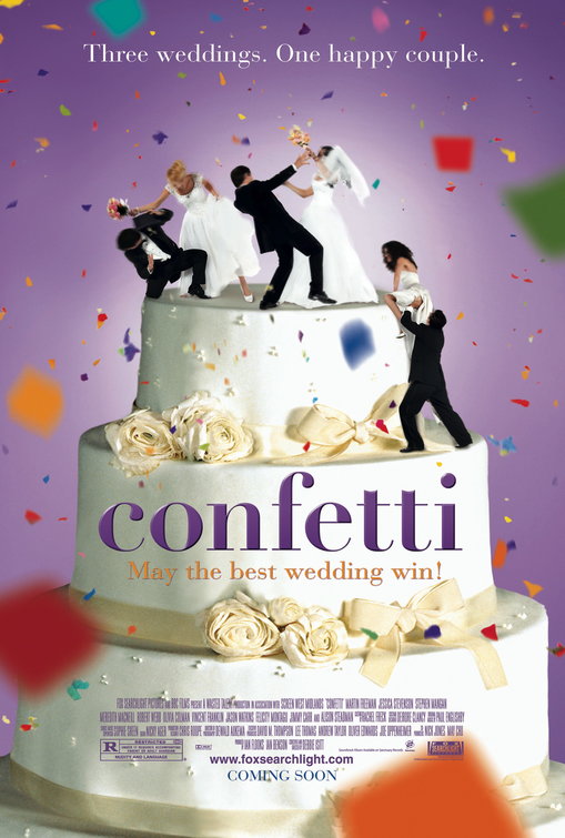 the movie poster: Confetti (2006)