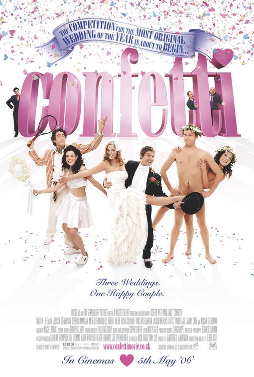 the movie poster: Confetti (2006) ver2