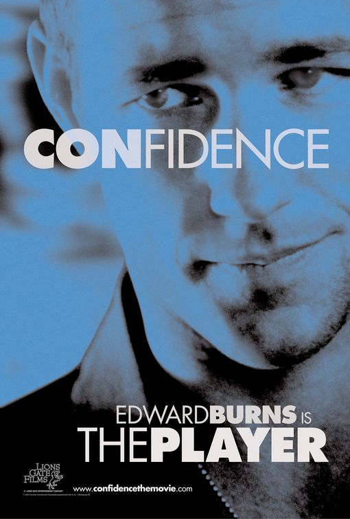 the movie poster: Confidence (2003) ver1