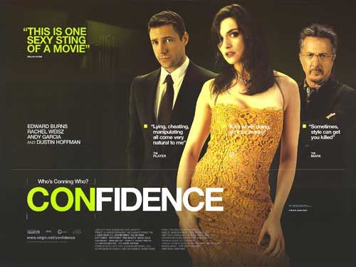 the movie poster: Confidence (2003) ver7